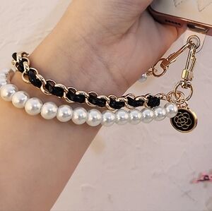 Brand new Faux Pearl Charm Phone Strap